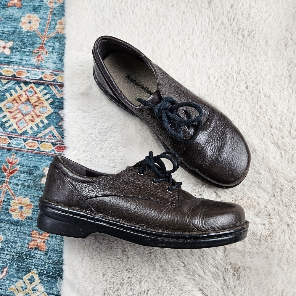 Naturalizer Brown Leather Shoe 702NM04 Women US 6.5M